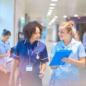 nurses sharing information