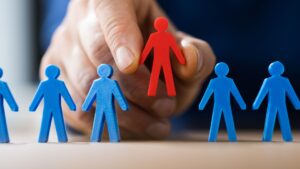 representation of staffing placement